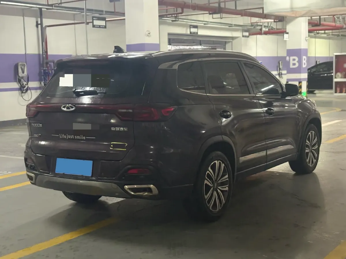 2019 Chery Tiggo 8 1.6T 197HP L4 7DCT,autocango,china used car exporter,china ev exporter,chinese used car exporter,chinese used ev exporter
