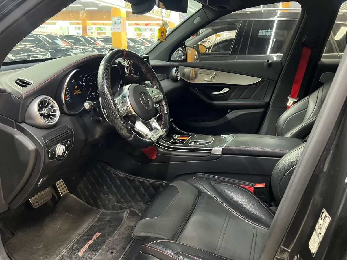 2022 Mercedes-Benz GLC AMG 3.0T 390HP V6 9AT,autocango,china used car exporter,china ev exporter,chinese used car exporter,chinese used ev exporter