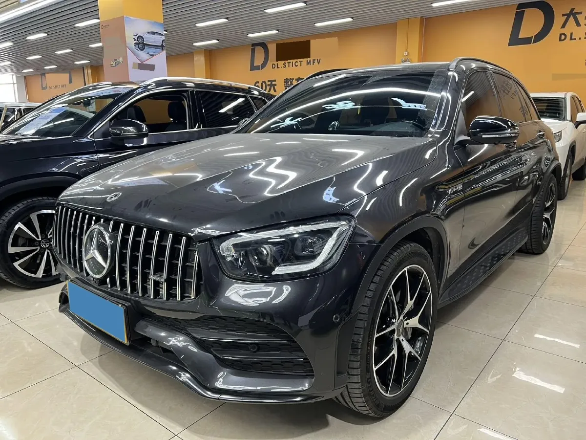 2022 Mercedes-Benz GLC AMG 3.0T 390HP V6 9AT,autocango,china used car exporter,china ev exporter,chinese used car exporter,chinese used ev exporter