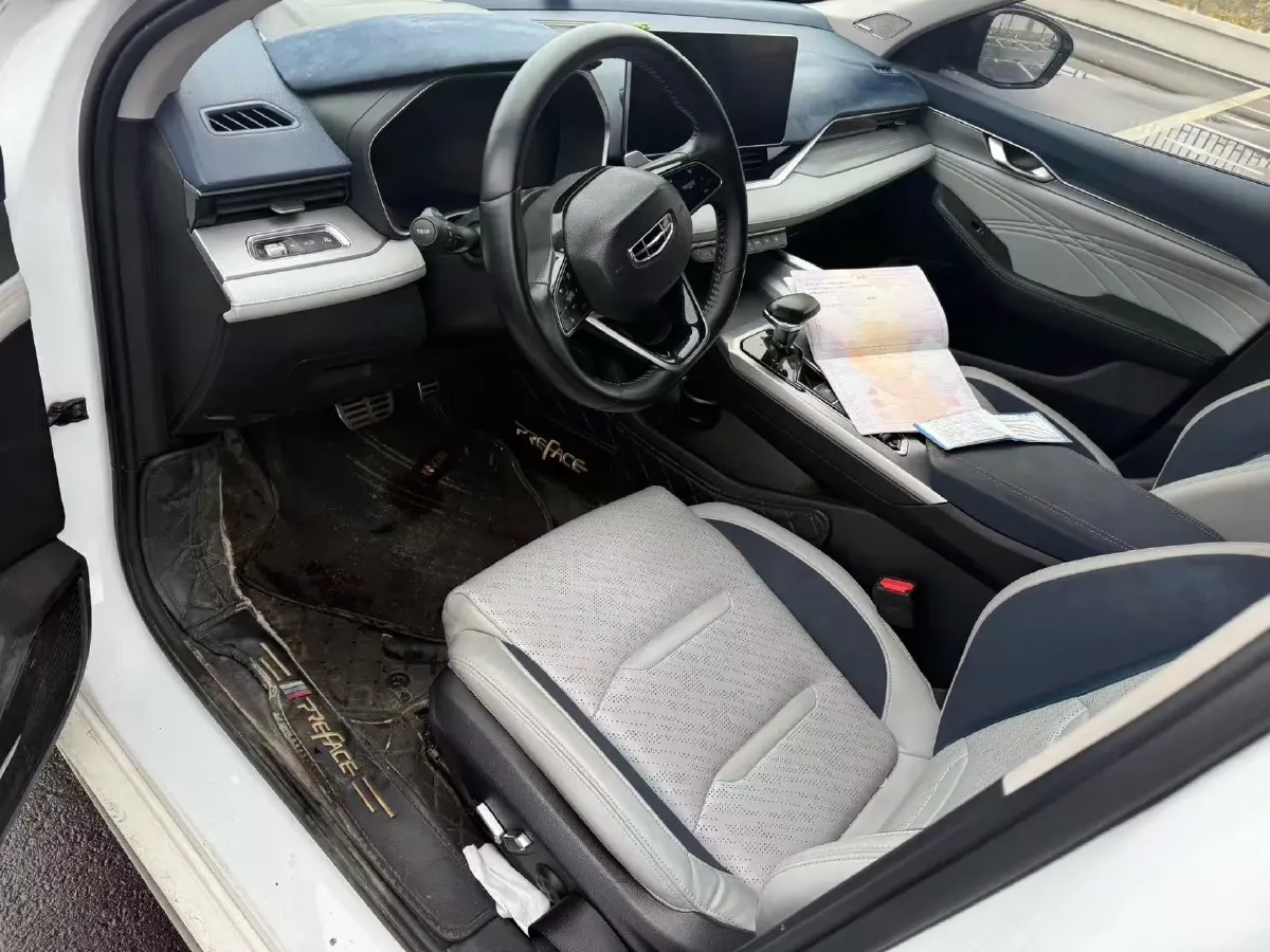 2021 Geely Preface 2.0T 190HP L4 7DCT,autocango,china used car exporter,china ev exporter,chinese used car exporter,chinese used ev exporter