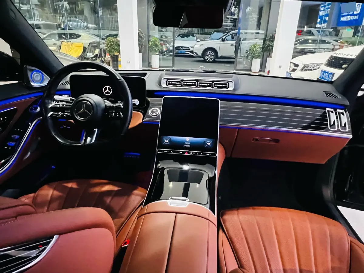 2022 Mercedes-Benz S Class 2.5T 367HP L6 9AT,autocango,china used car exporter,china ev exporter,chinese used car exporter,chinese used ev exporter
