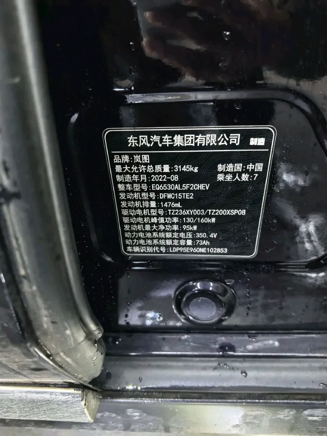 2022 Voyah Dream 1.5T 136HP L4 PHEV 25.57KWH,autocango,china used car exporter,china ev exporter,chinese used car exporter,chinese used ev exporter