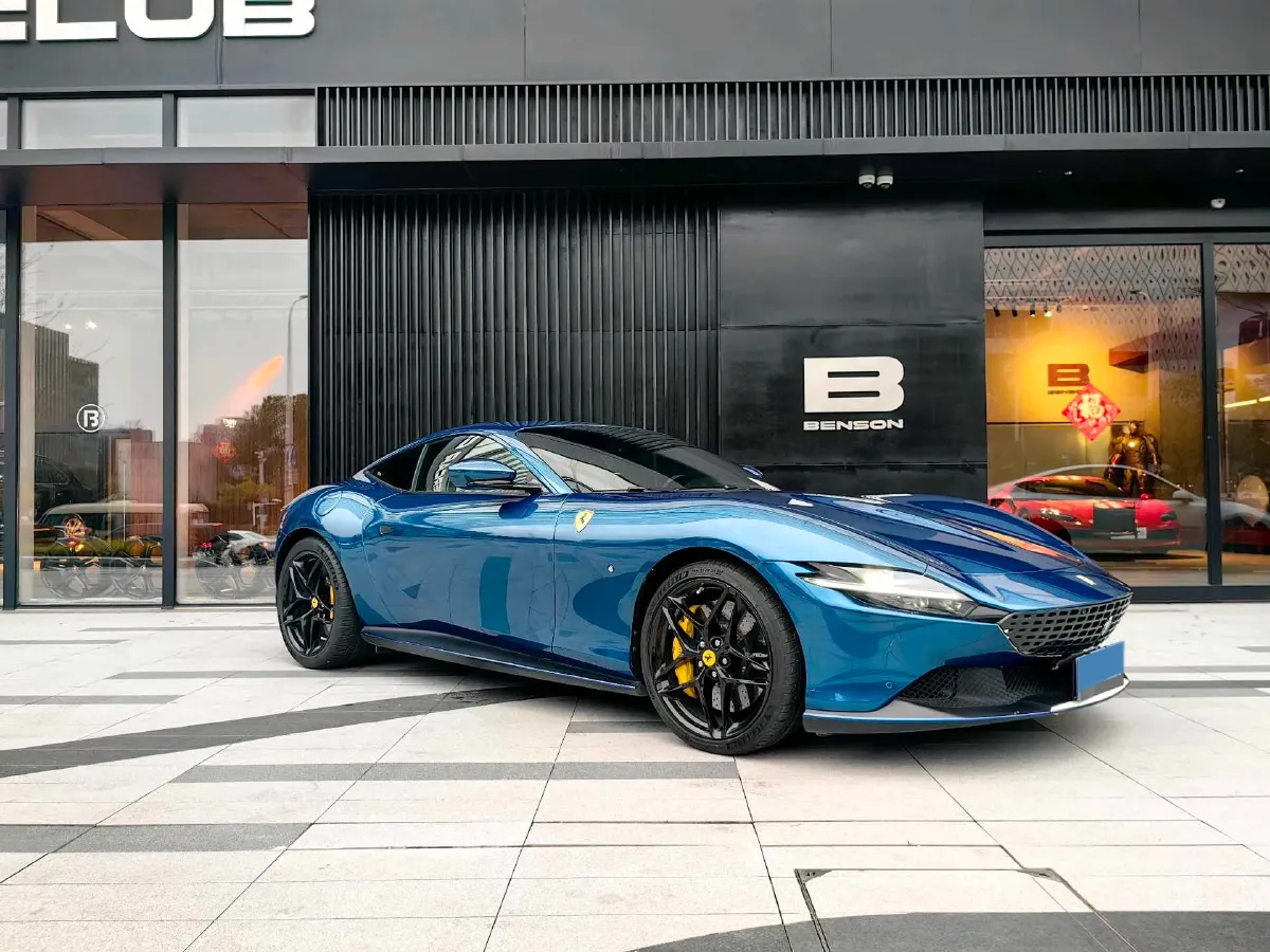 2020 Ferrari Roma 3.9T 620HP V8 8DCT,autocango,china used car exporter,china ev exporter,chinese used car exporter,chinese used ev exporter