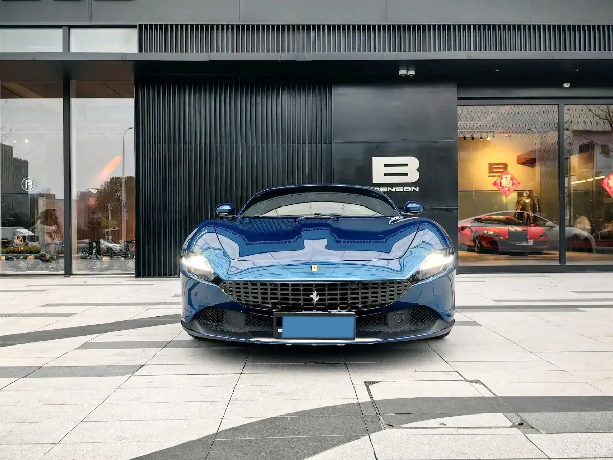 2020 Ferrari Roma 3.9T 620HP V8 8DCT,autocango,china used car exporter,china ev exporter,chinese used car exporter,chinese used ev exporter