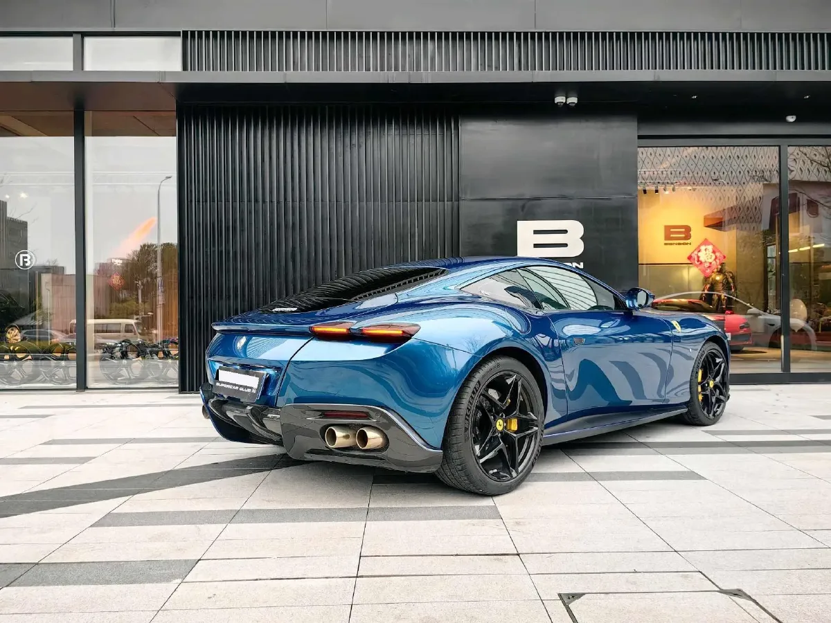 2020 Ferrari Roma 3.9T 620HP V8 8DCT,autocango,china used car exporter,china ev exporter,chinese used car exporter,chinese used ev exporter