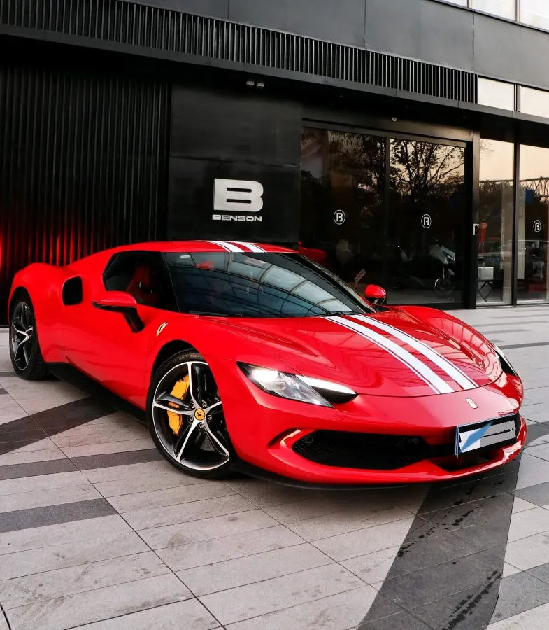 2021 Ferrari 296 3.0T 663HP V6 8DCT PHEV 7.45KWH,autocango,china used car exporter,china ev exporter,chinese used car exporter,chinese used ev exporter