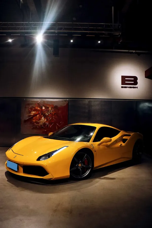 2015 Ferrari 488 3.9T 670HP V8 7DCT,autocango,china used car exporter,china ev exporter,chinese used car exporter,chinese used ev exporter