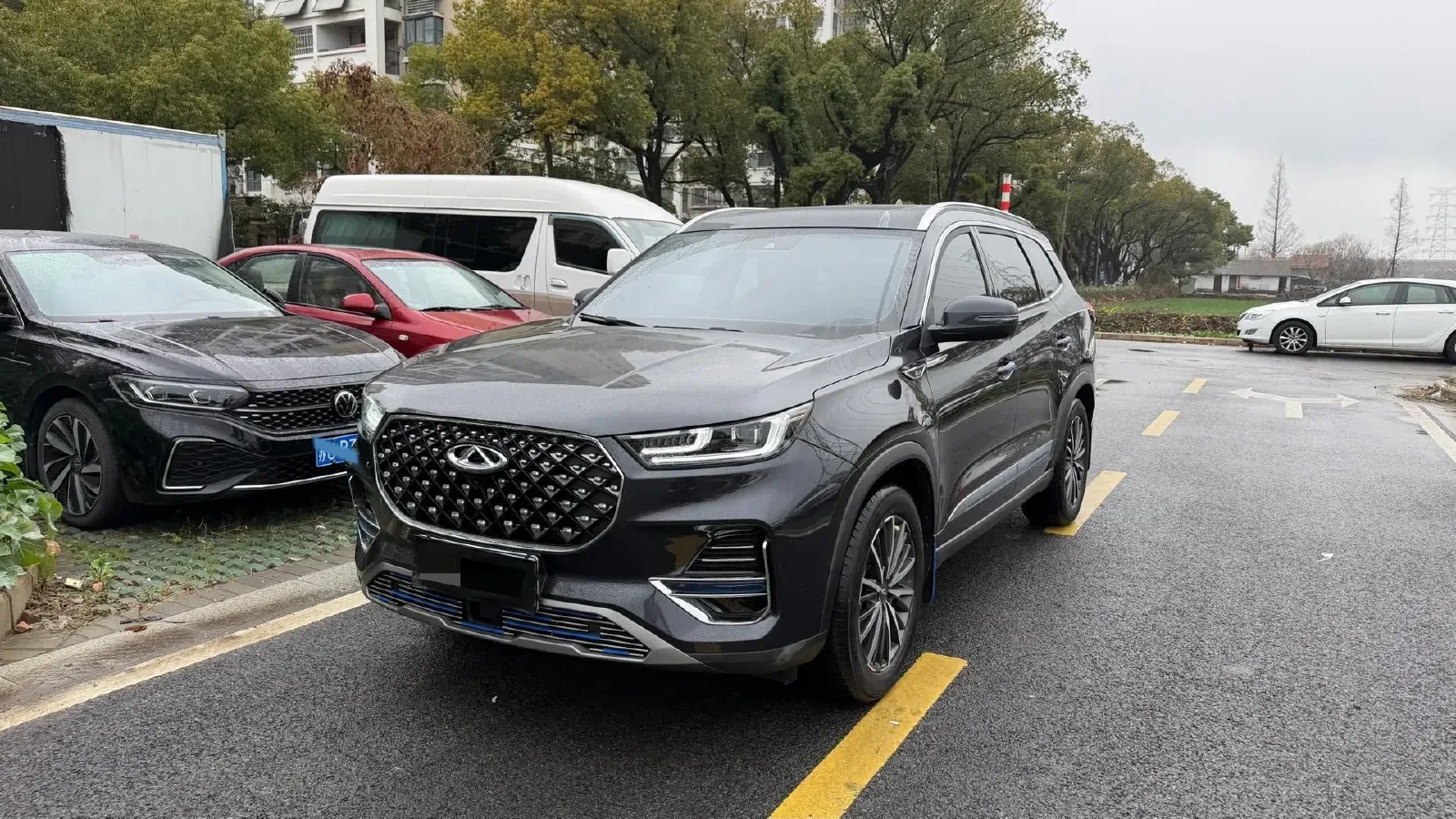 2021 Chery Tiggo 8 Plus 1.6T 197HP L4 7DCT,autocango,china used car exporter,china ev exporter,chinese used car exporter,chinese used ev exporter