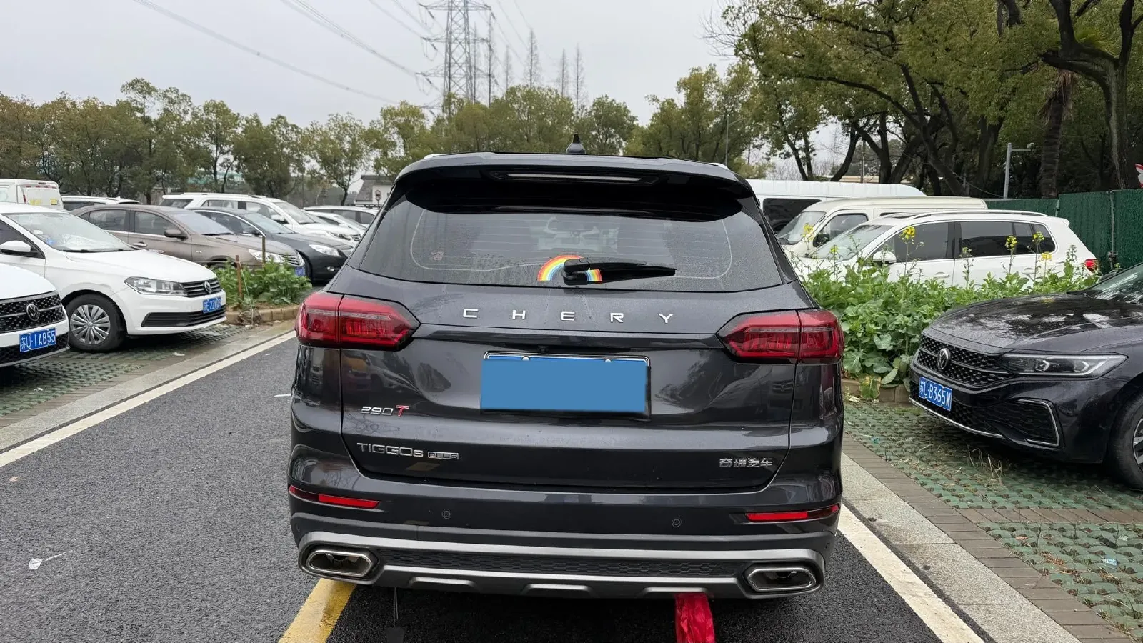 2021 Chery Tiggo 8 Plus 1.6T 197HP L4 7DCT,autocango,china used car exporter,china ev exporter,chinese used car exporter,chinese used ev exporter