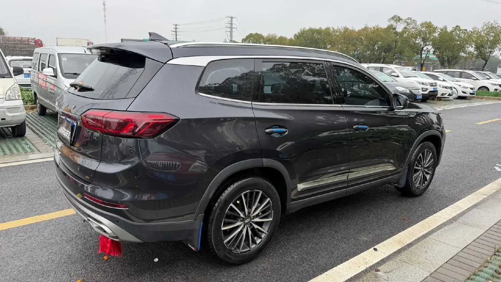 2021 Chery Tiggo 8 Plus 1.6T 197HP L4 7DCT,autocango,china used car exporter,china ev exporter,chinese used car exporter,chinese used ev exporter