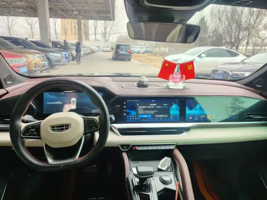 2021 Geely Monjaro 2.0T 218HP L4 7DCT,autocango,china used car exporter,china ev exporter,chinese used car exporter,chinese used ev exporter