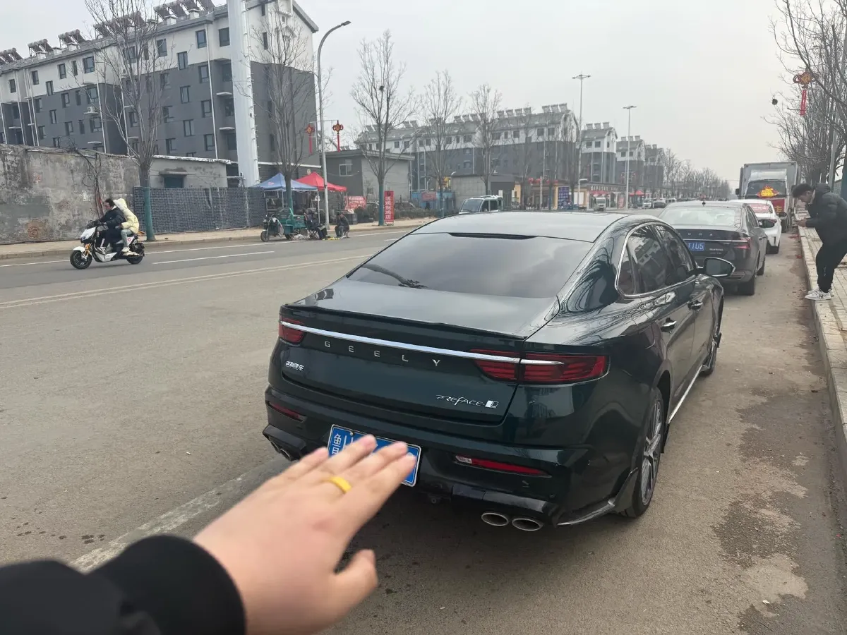 2023 Geely Preface 2.0T 190HP L4 7DCT,autocango,china used car exporter,china ev exporter,chinese used car exporter,chinese used ev exporter