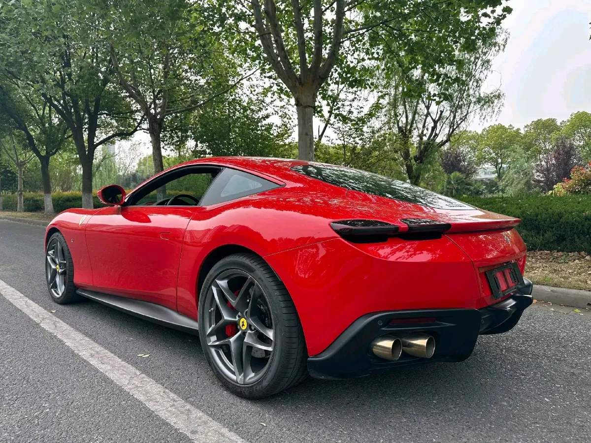 2020 Ferrari Roma 3.9T 620HP V8 8DCT,autocango,china used car exporter,china ev exporter,chinese used car exporter,chinese used ev exporter
