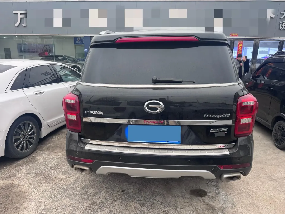 2017 GAC Trumpchi GS8 2.0T 201HP L4 6AT,autocango,china used car exporter,china ev exporter,chinese used car exporter,chinese used ev exporter