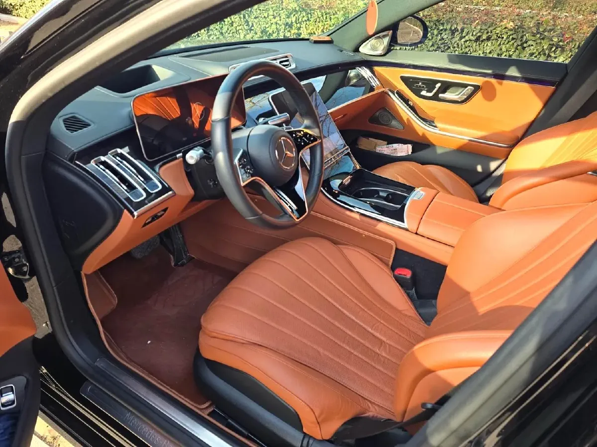 2022 Mercedes-Benz S Class 2.5T 313HP L6 9AT,autocango,china used car exporter,china ev exporter,chinese used car exporter,chinese used ev exporter