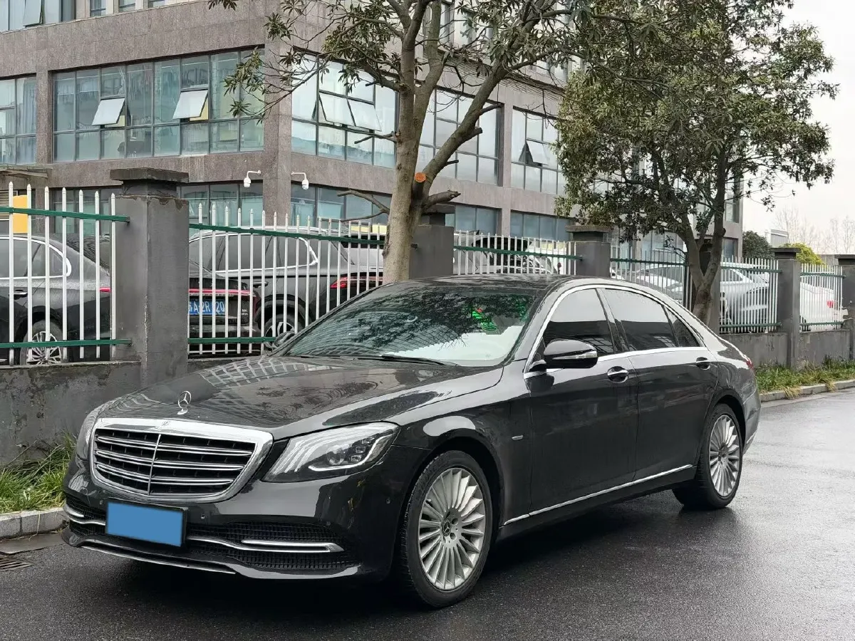 2020 Mercedes-Benz S Class 3.0T 299HP L6 9AT,autocango,china used car exporter,china ev exporter,chinese used car exporter,chinese used ev exporter