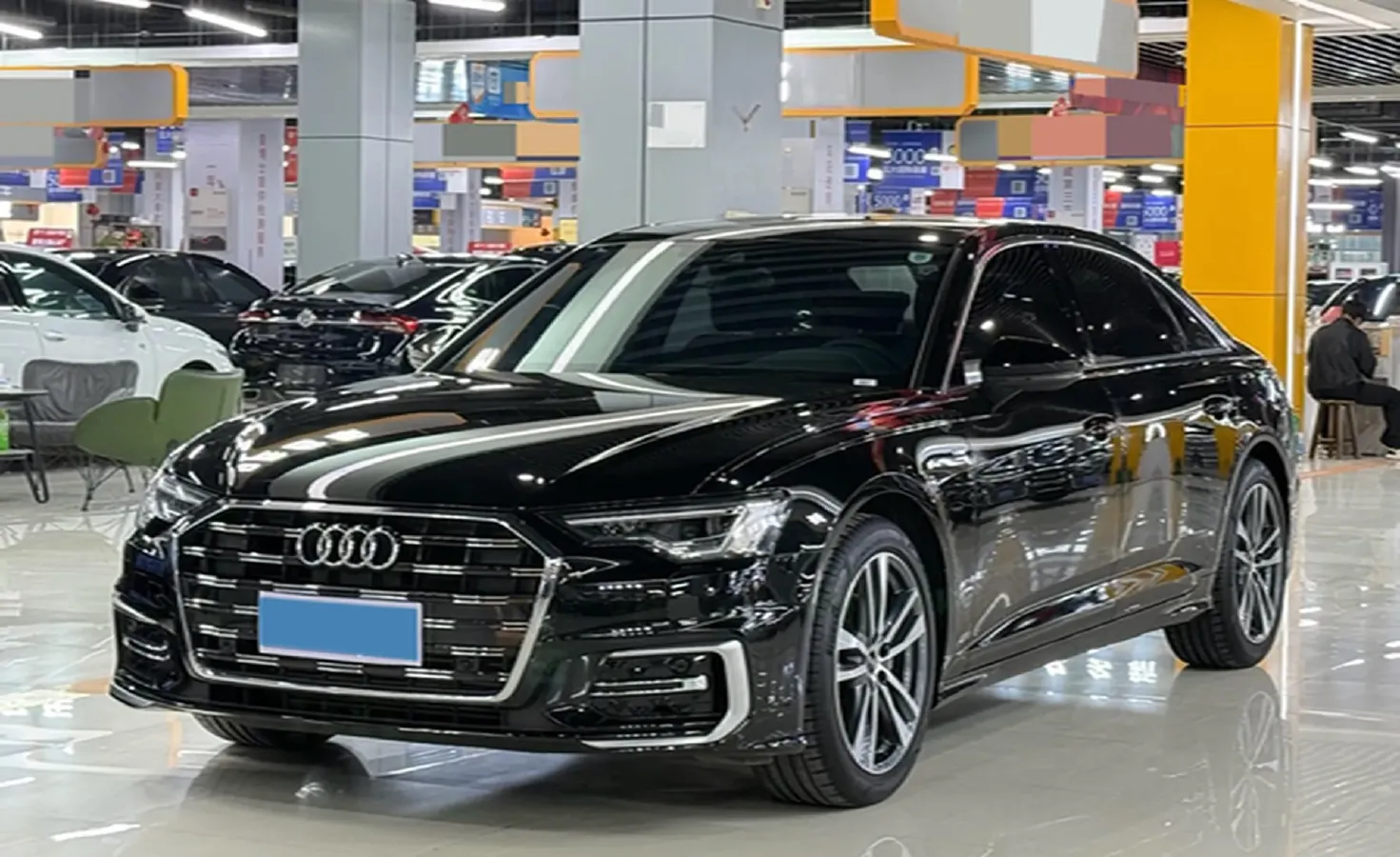 2023 Audi A6L 2.0T 190HP L4 7DCT,autocango,china used car exporter,china ev exporter,chinese used car exporter,chinese used ev exporter