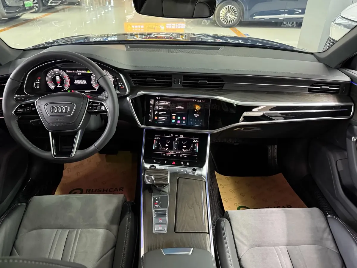 2023 Audi A6L 2.0T 190HP L4 7DCT,autocango,china used car exporter,china ev exporter,chinese used car exporter,chinese used ev exporter