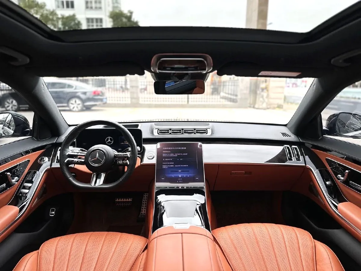 2022 Mercedes-Benz S Class 2.5T 367HP L6 9AT,autocango,china used car exporter,china ev exporter,chinese used car exporter,chinese used ev exporter
