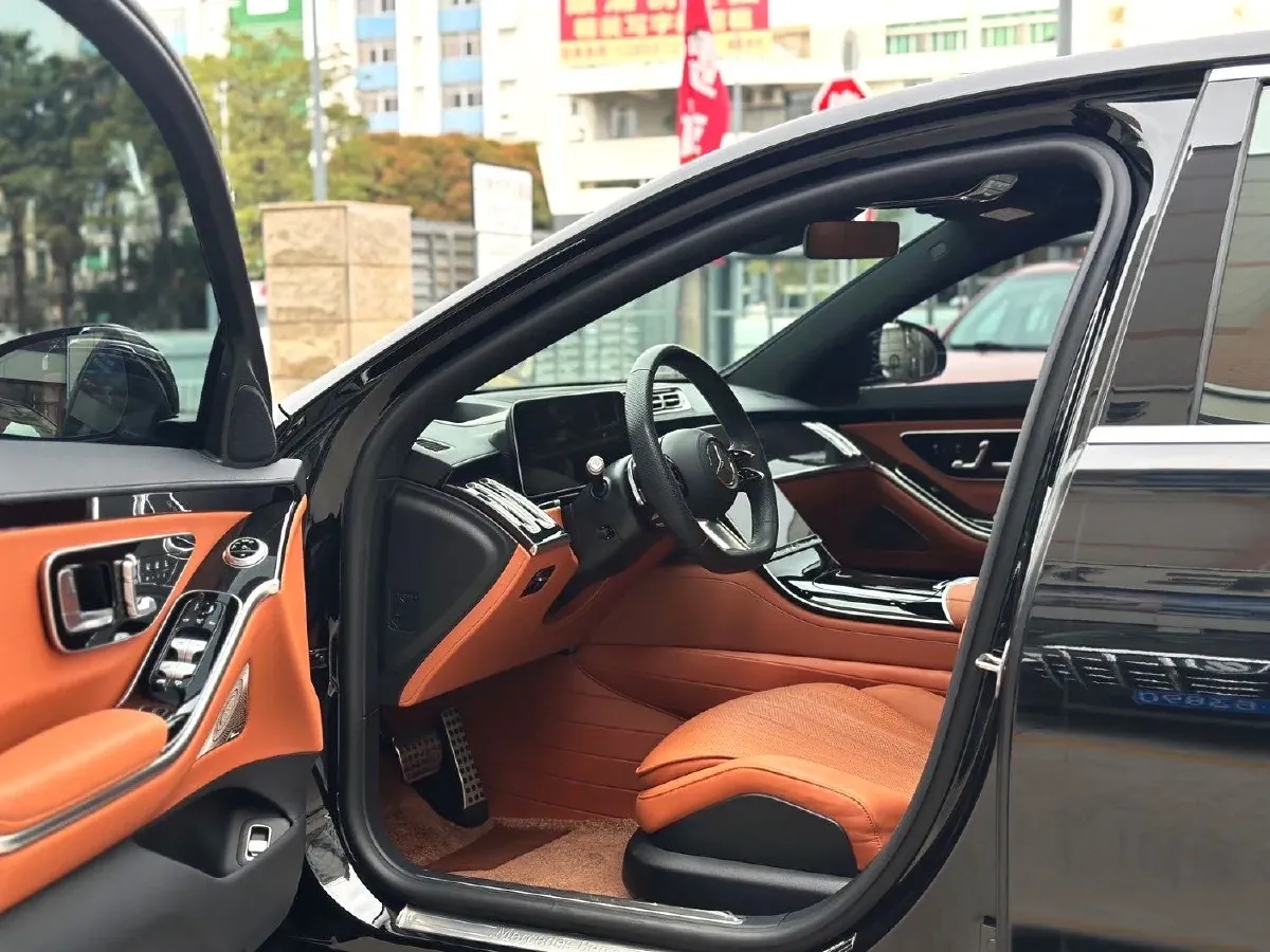 2022 Mercedes-Benz S Class 2.5T 367HP L6 9AT,autocango,china used car exporter,china ev exporter,chinese used car exporter,chinese used ev exporter