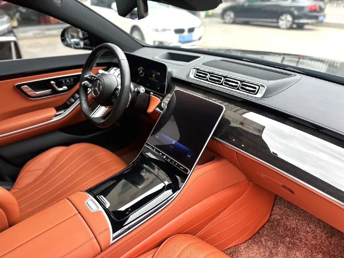 2022 Mercedes-Benz S Class 2.5T 367HP L6 9AT,autocango,china used car exporter,china ev exporter,chinese used car exporter,chinese used ev exporter