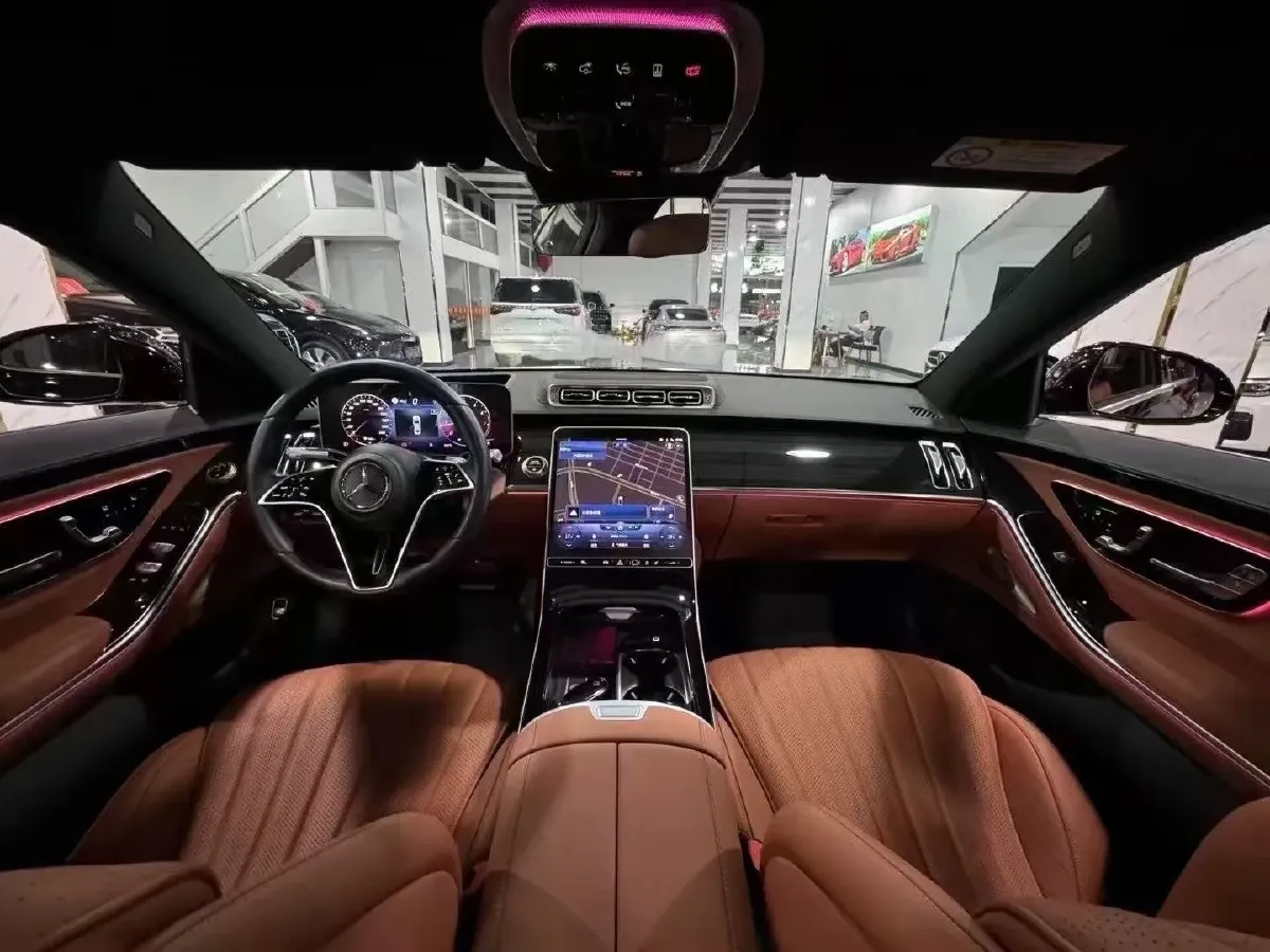 2022 Mercedes-Benz S Class 2.5T 313HP L6 9AT,autocango,china used car exporter,china ev exporter,chinese used car exporter,chinese used ev exporter