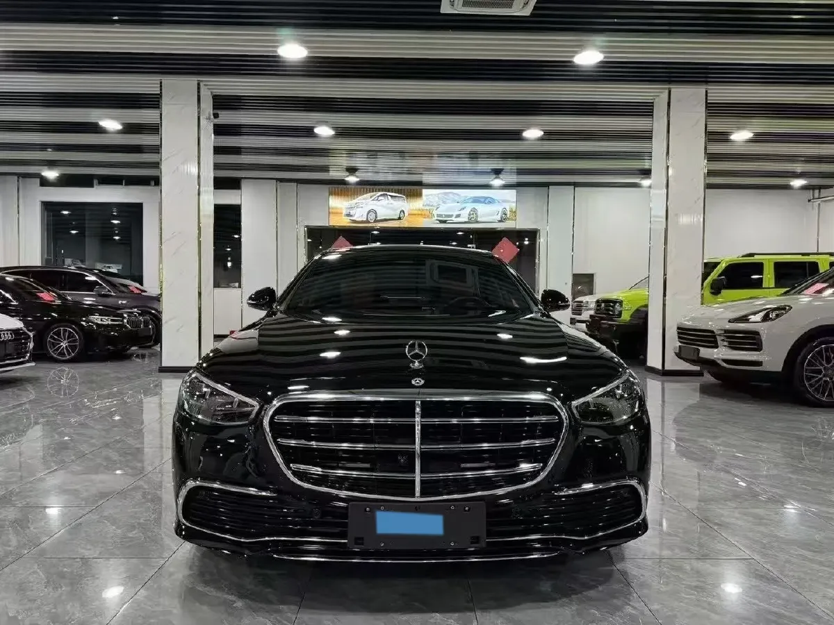 2022 Mercedes-Benz S Class 2.5T 313HP L6 9AT,autocango,china used car exporter,china ev exporter,chinese used car exporter,chinese used ev exporter