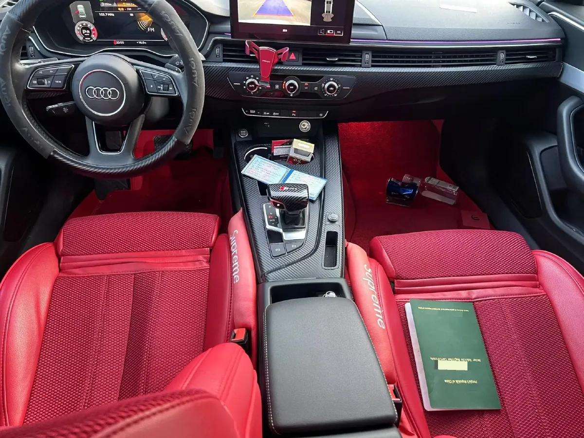 2020 Audi A4L 2.0T 190HP L4 7DCT,autocango,china used car exporter,china ev exporter,chinese used car exporter,chinese used ev exporter