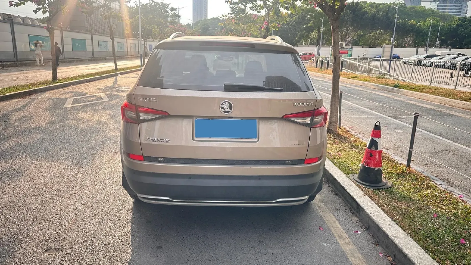 2018 Skoda Kodiak 2.0T 186HP L4 7DCT,autocango,china used car exporter,china ev exporter,chinese used car exporter,chinese used ev exporter