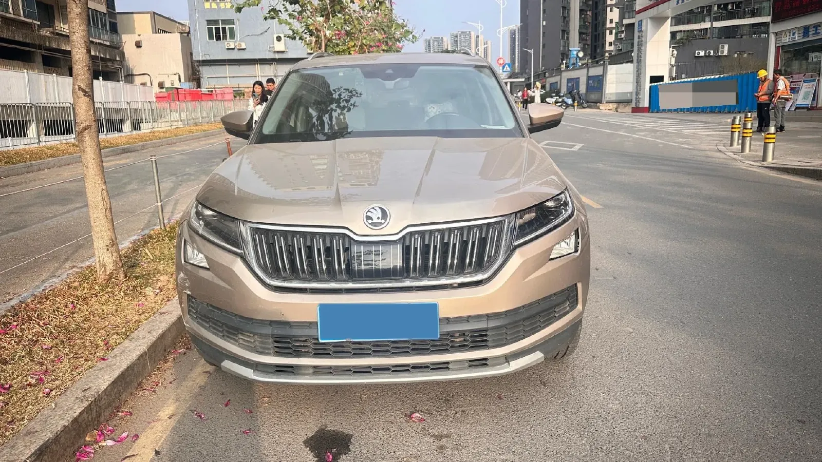 2018 Skoda Kodiak 2.0T 186HP L4 7DCT,autocango,china used car exporter,china ev exporter,chinese used car exporter,chinese used ev exporter