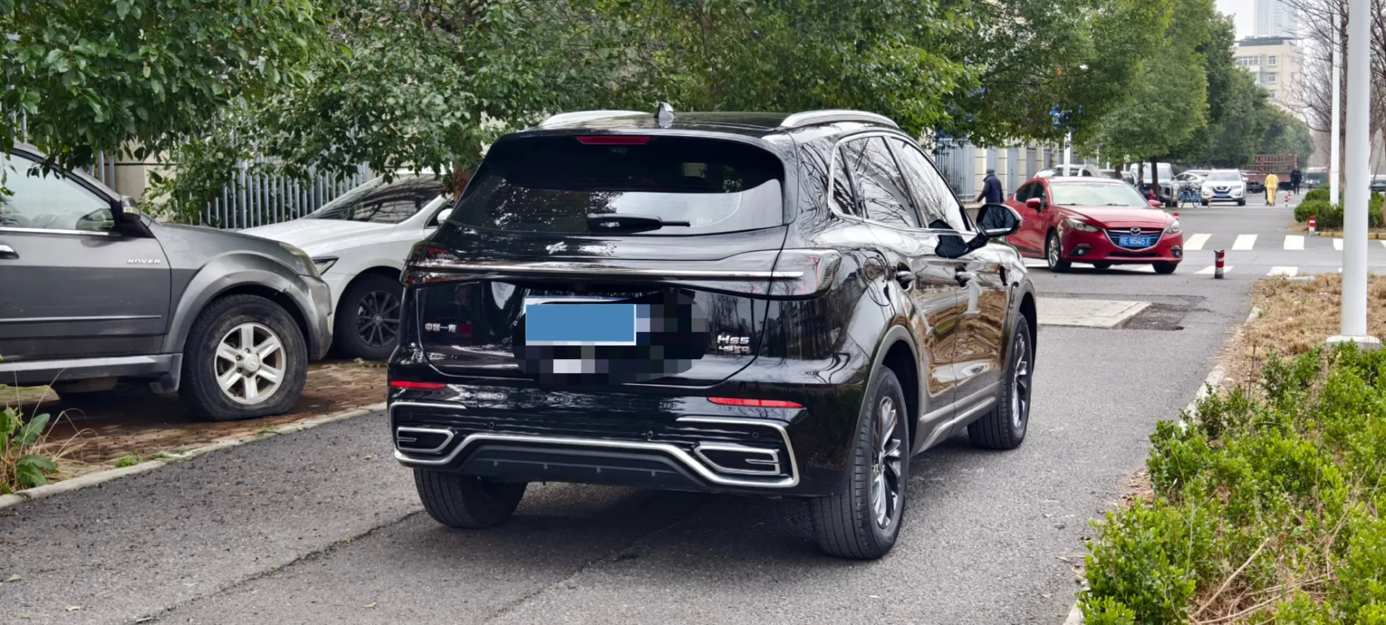 2025 HongQi HS5 2.0T 252HP L4 8AT,autocango,china used car exporter,china ev exporter,chinese used car exporter,chinese used ev exporter