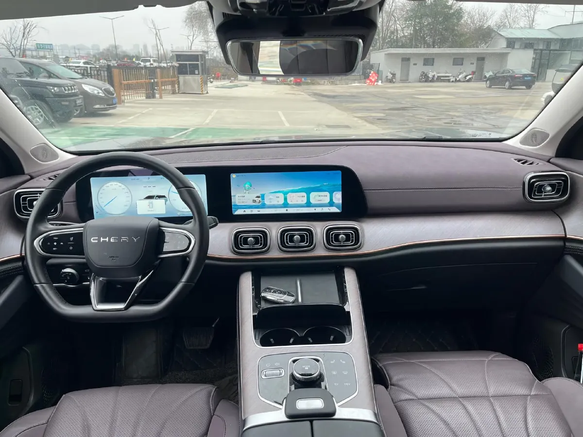 2025 Chery Tiggo9 C-DM 1.5T 156HP L4 3DHT PHEV 19.43KWH,autocango,china used car exporter,china ev exporter,chinese used car exporter,chinese used ev exporter