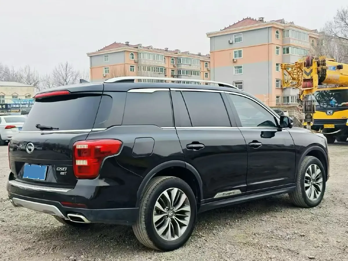 2017 GAC Trumpchi GS8 2.0T 201HP L4 6AT,autocango,china used car exporter,china ev exporter,chinese used car exporter,chinese used ev exporter