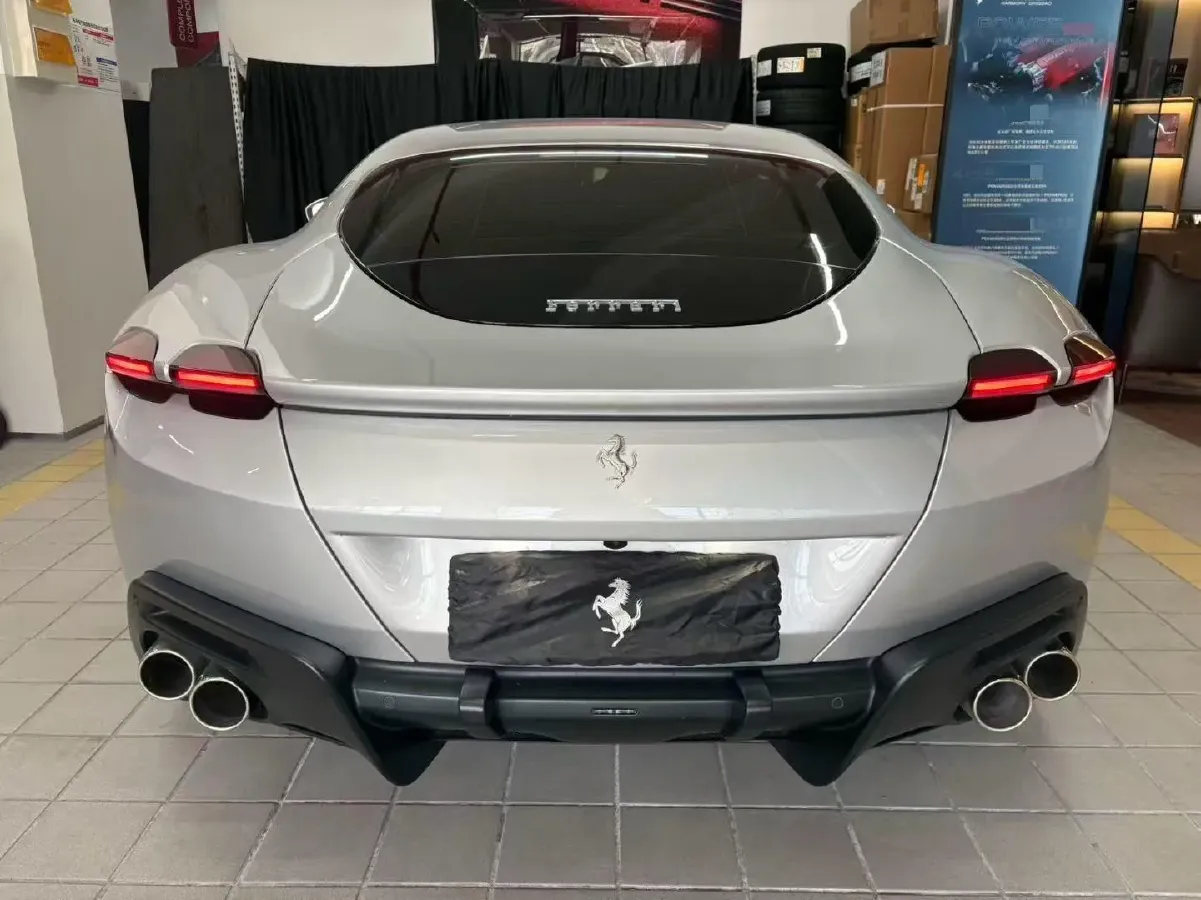 2020 Ferrari Roma 3.9T 620HP V8 8DCT,autocango,china used car exporter,china ev exporter,chinese used car exporter,chinese used ev exporter