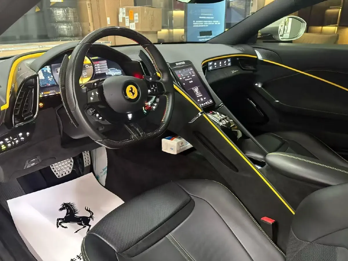 2020 Ferrari Roma 3.9T 620HP V8 8DCT,autocango,china used car exporter,china ev exporter,chinese used car exporter,chinese used ev exporter