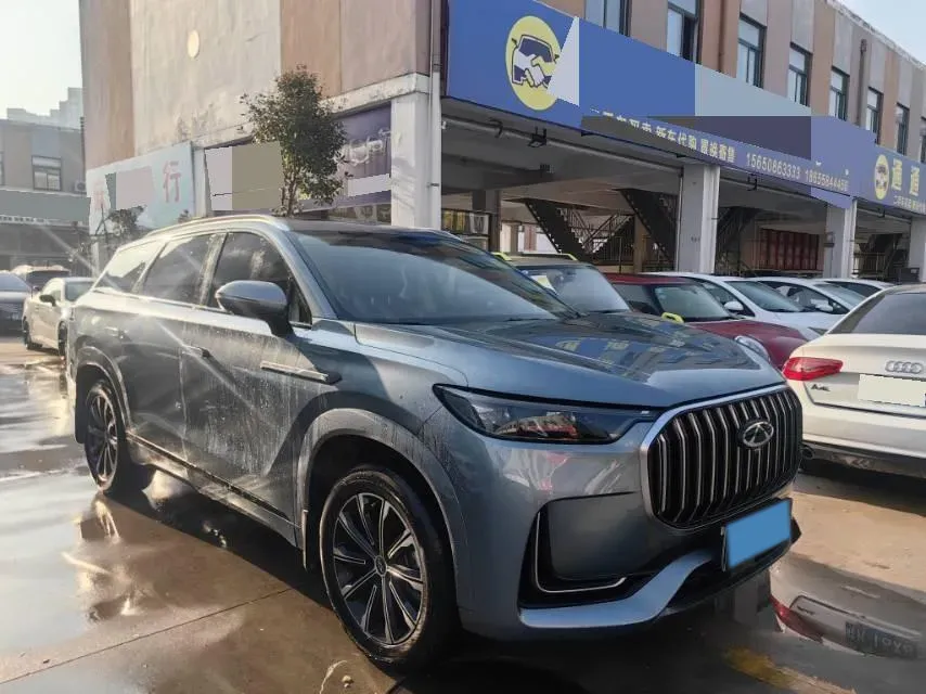 2023 Chery Tiggo 9 2.0T 261HP L4 7DCT,autocango,china used car exporter,china ev exporter,chinese used car exporter,chinese used ev exporter