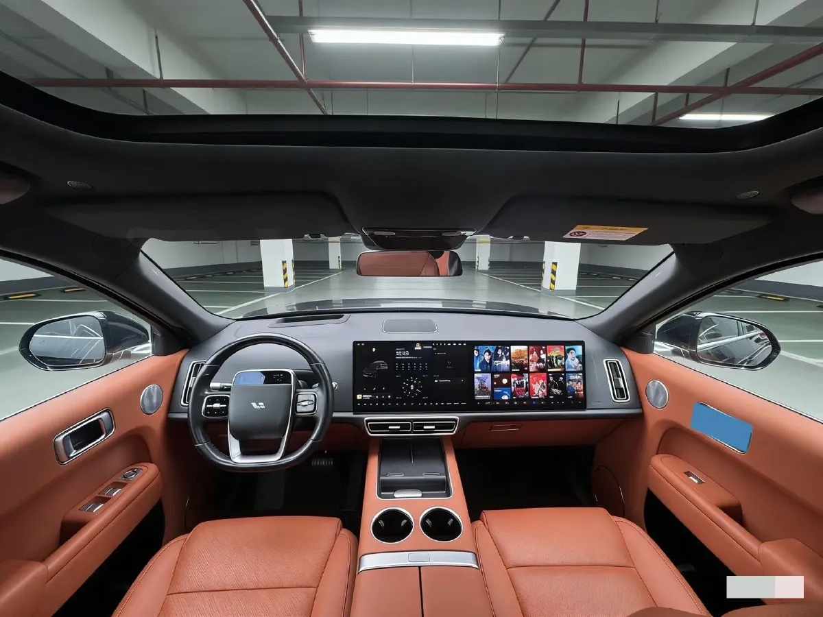 2022 Li L9 Range Extended 154HP REEV 42.6KWH,autocango,china used car exporter,china ev exporter,chinese used car exporter,chinese used ev exporter