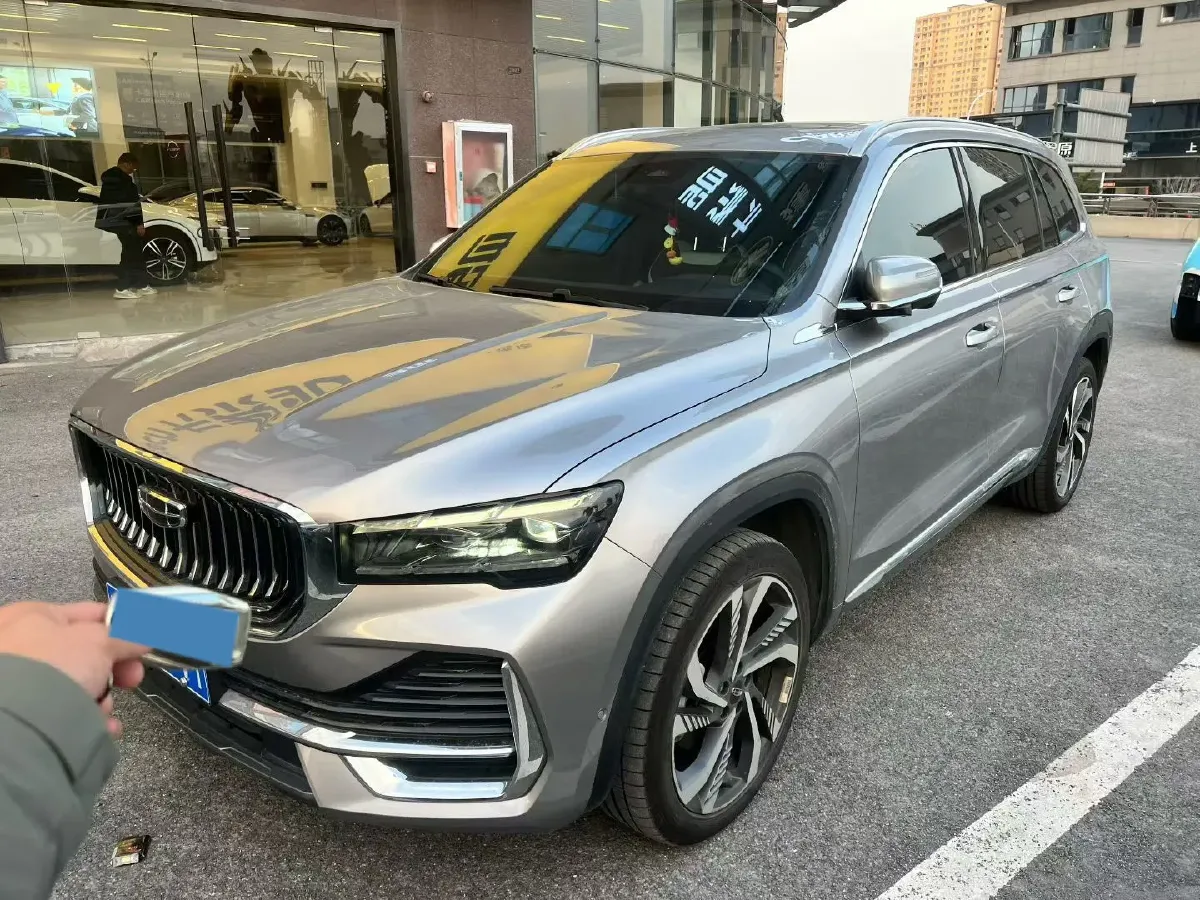 2021 Geely Monjaro 2.0T 218HP L4 7DCT,autocango,china used car exporter,china ev exporter,chinese used car exporter,chinese used ev exporter