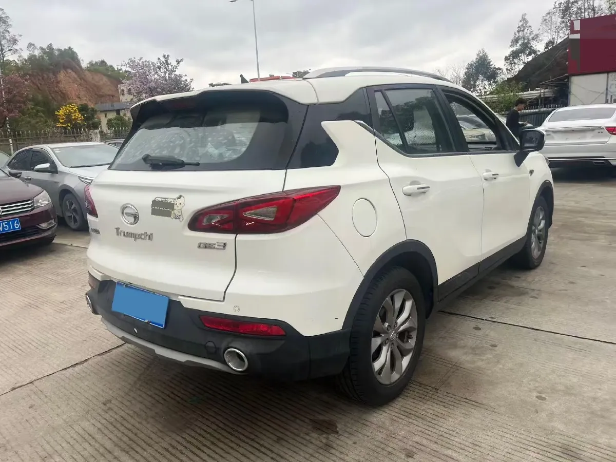 2017 GAC Trumpchi GS3 1.5L 114HP L4 6AT,autocango,china used car exporter,china ev exporter,chinese used car exporter,chinese used ev exporter