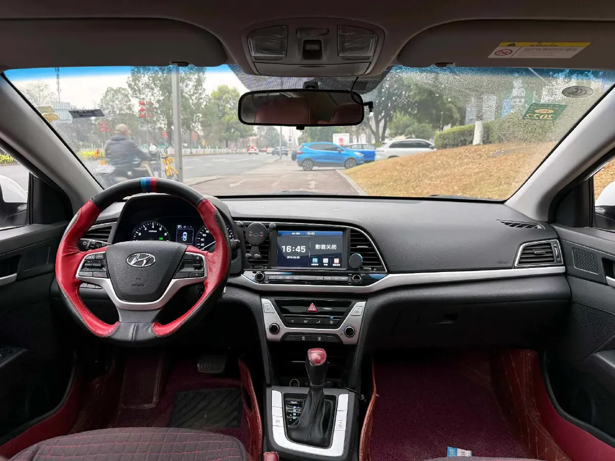 2016 Hyundai Elantra 1.6L 130HP L4 6AT,autocango,china used car exporter,china ev exporter,chinese used car exporter,chinese used ev exporter