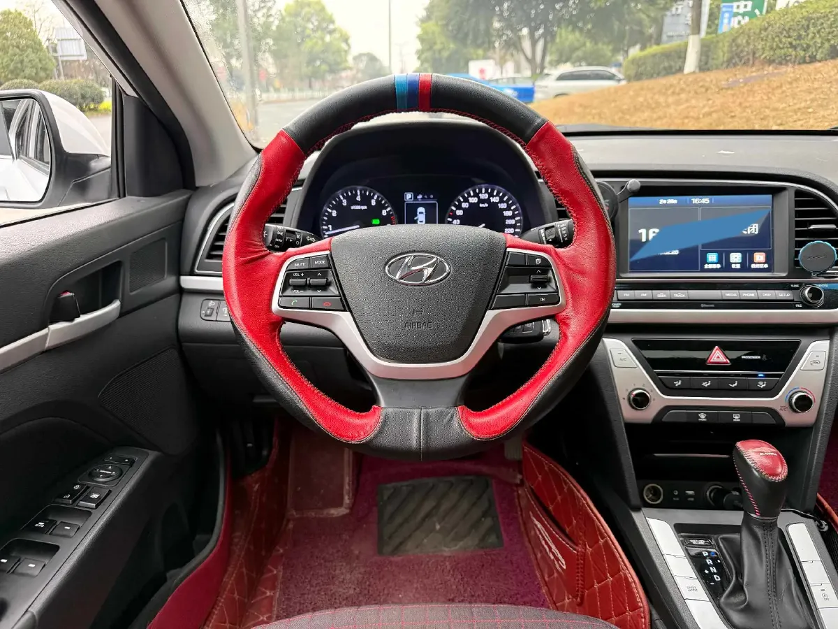 2016 Hyundai Elantra 1.6L 130HP L4 6AT,autocango,china used car exporter,china ev exporter,chinese used car exporter,chinese used ev exporter