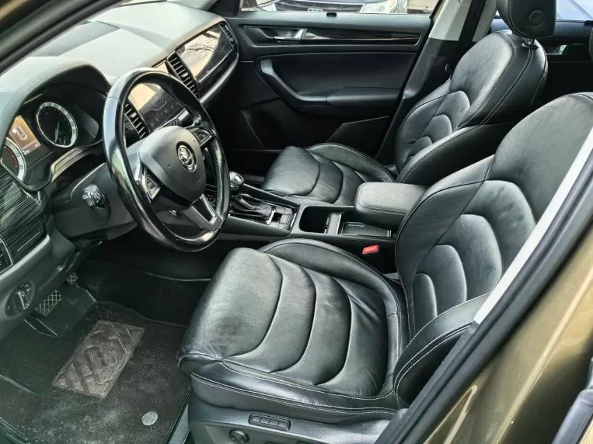 2018 Skoda Kodiak 2.0T 186HP L4 7DCT,autocango,china used car exporter,china ev exporter,chinese used car exporter,chinese used ev exporter