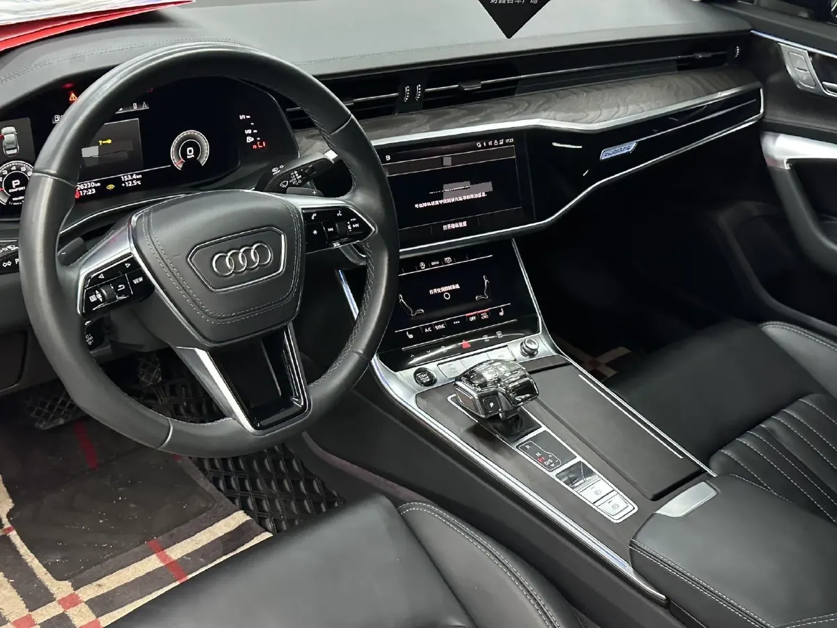 2023 Audi A6L 2.0T 245HP L4 7DCT,autocango,china used car exporter,china ev exporter,chinese used car exporter,chinese used ev exporter