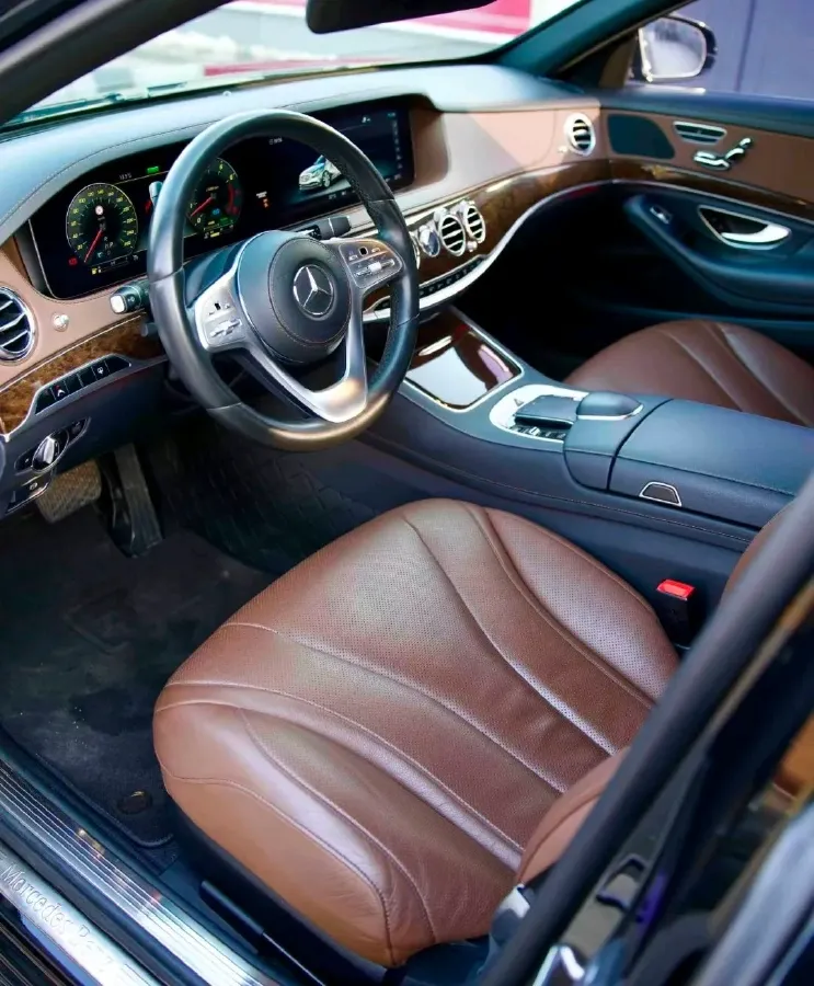 2020 Mercedes-Benz S Class 3.0T 299HP L6 9AT,autocango,china used car exporter,china ev exporter,chinese used car exporter,chinese used ev exporter