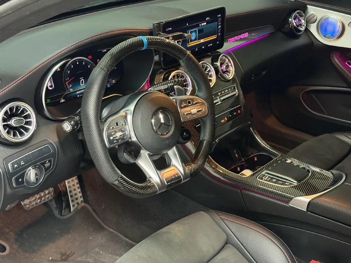 2019 Mercedes-Benz C AMG 3.0T 390HP V6 9AT,autocango,china used car exporter,china ev exporter,chinese used car exporter,chinese used ev exporter