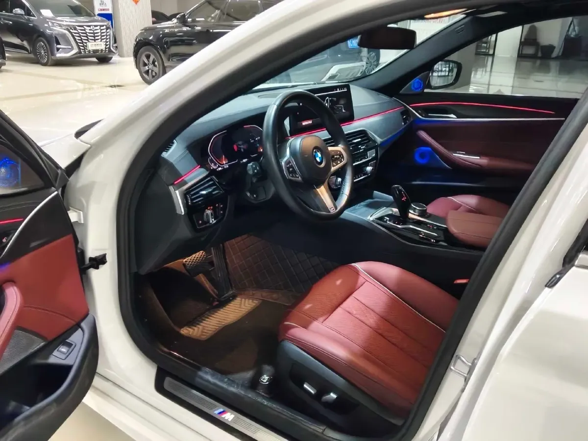 2022 BMW 5 Series 2.0T 252HP L4 8AT,autocango,china used car exporter,china ev exporter,chinese used car exporter,chinese used ev exporter