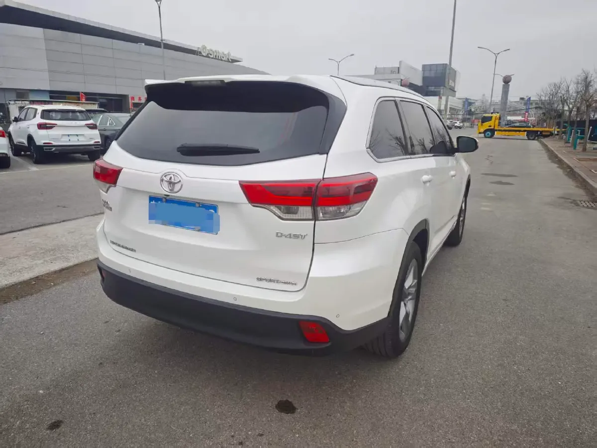 2018 Toyota Highlander 2.0T 220HP L4 6AT,autocango,china used car exporter,china ev exporter,chinese used car exporter,chinese used ev exporter