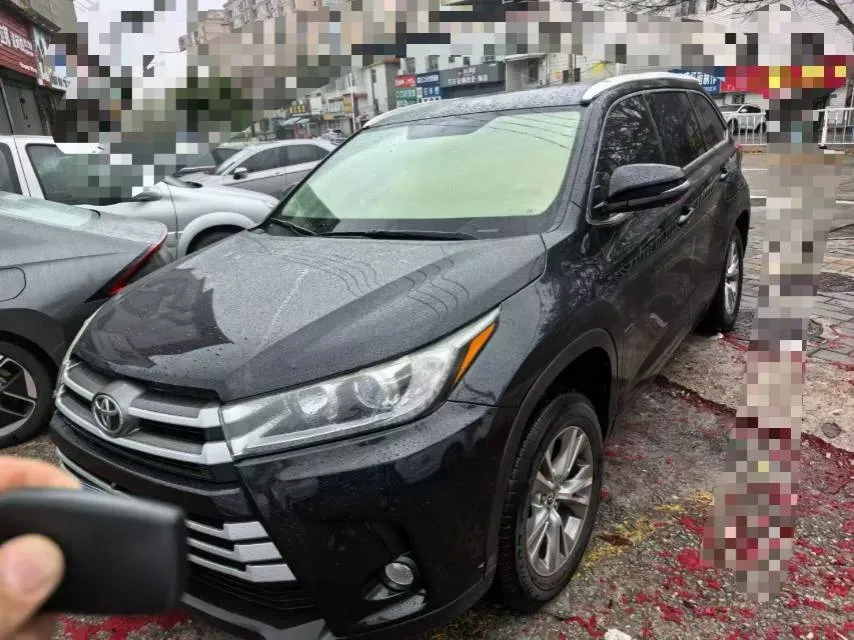 2018 Toyota Highlander 2.0T 220HP L4 6AT,autocango,china used car exporter,china ev exporter,chinese used car exporter,chinese used ev exporter