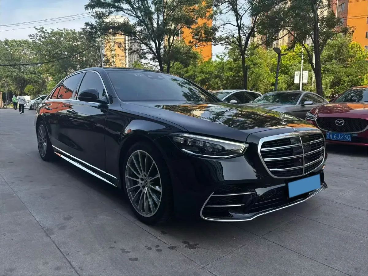 2023 Mercedes-Benz S Class 2.5T 313HP L6 9AT,autocango,china used car exporter,china ev exporter,chinese used car exporter,chinese used ev exporter