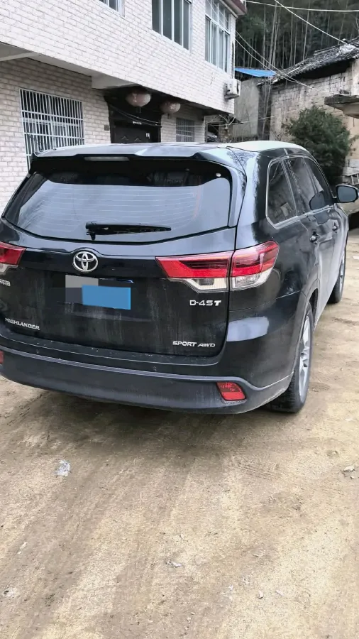 2021 Toyota Highlander 2.0T 220HP L4 6AT,autocango,china used car exporter,china ev exporter,chinese used car exporter,chinese used ev exporter